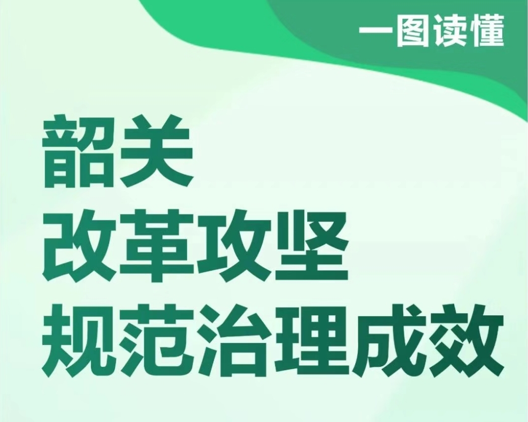 一图读懂韶关改革攻坚规范治理成效